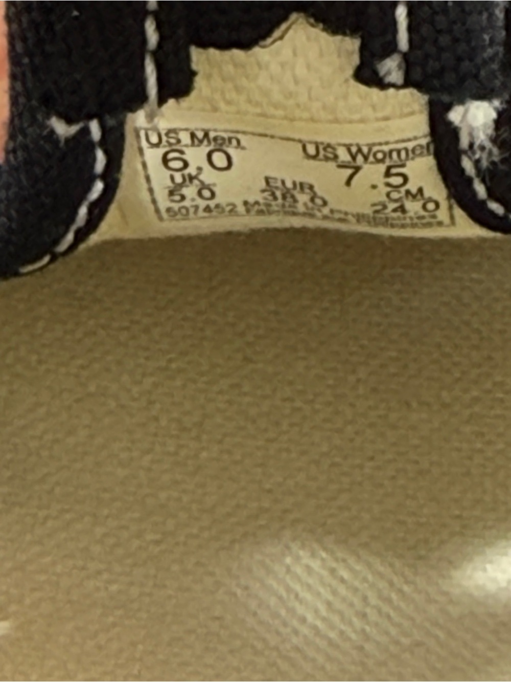 Vans Mary Jane Style 93 Womens 7.5 Shoes Buckle Black - Picture 9 of 10
